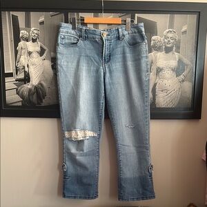 Nine West Blue Jeans West End Style *second hand condition